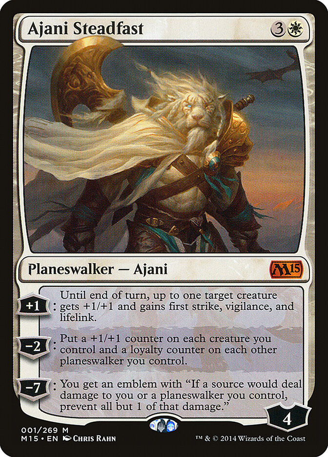 Ajani Steadfast (Magic 2015)