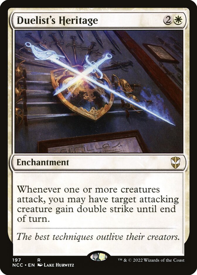 Duelist's Heritage (New Capenna Commander)