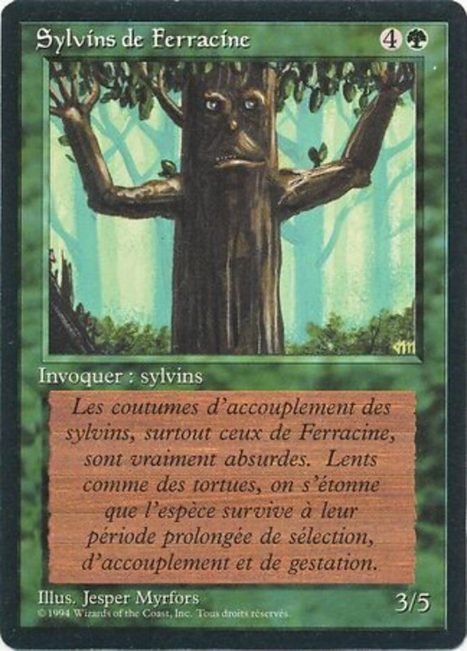 Ironroot Treefolk (Foreign Black Border)