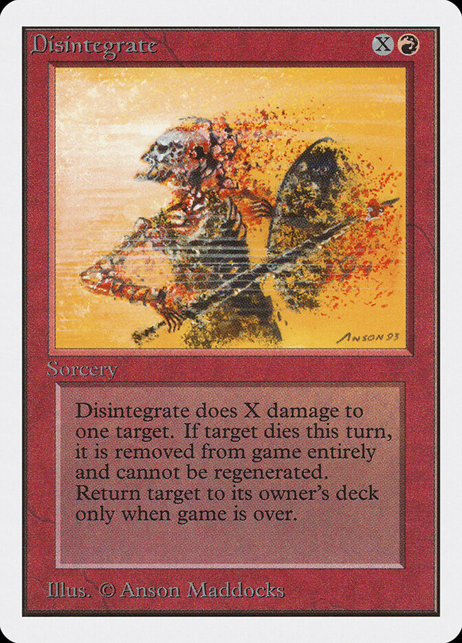 Disintegrate (Unlimited Edition)