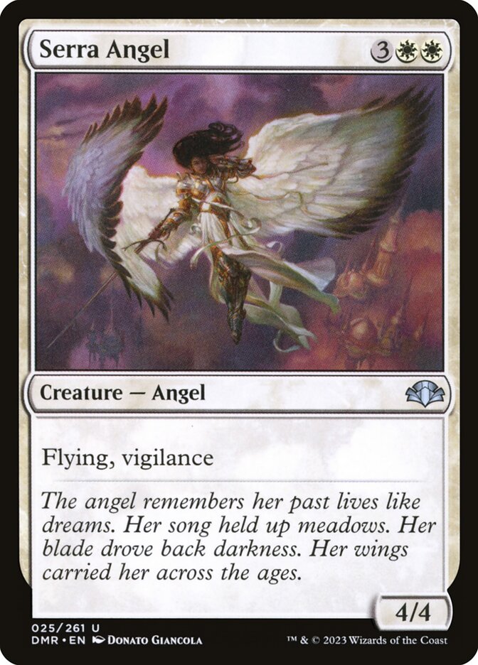 Serra Angel (Dominaria Remastered)