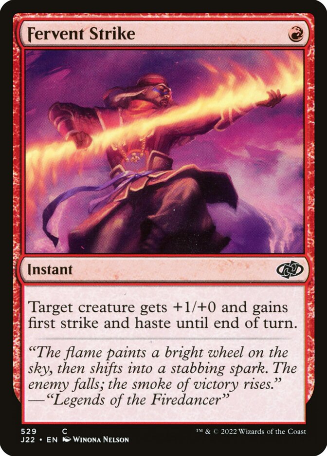 Fervent Strike (Jumpstart 2022)