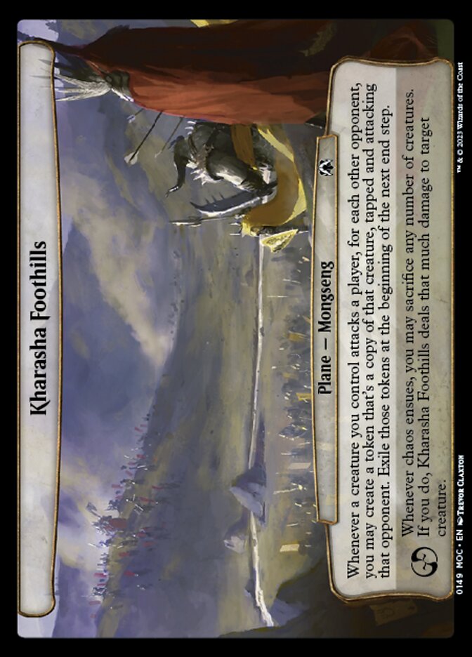 Kharasha Foothills (March of the Machine Commander)