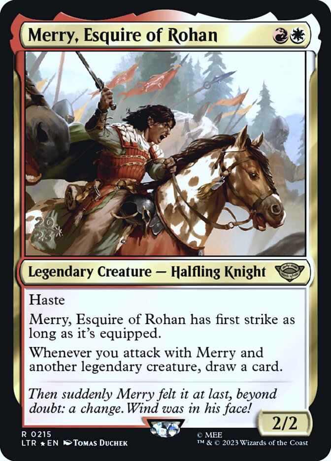 Merry, Esquire of Rohan (Tales of Middle-earth Promos)