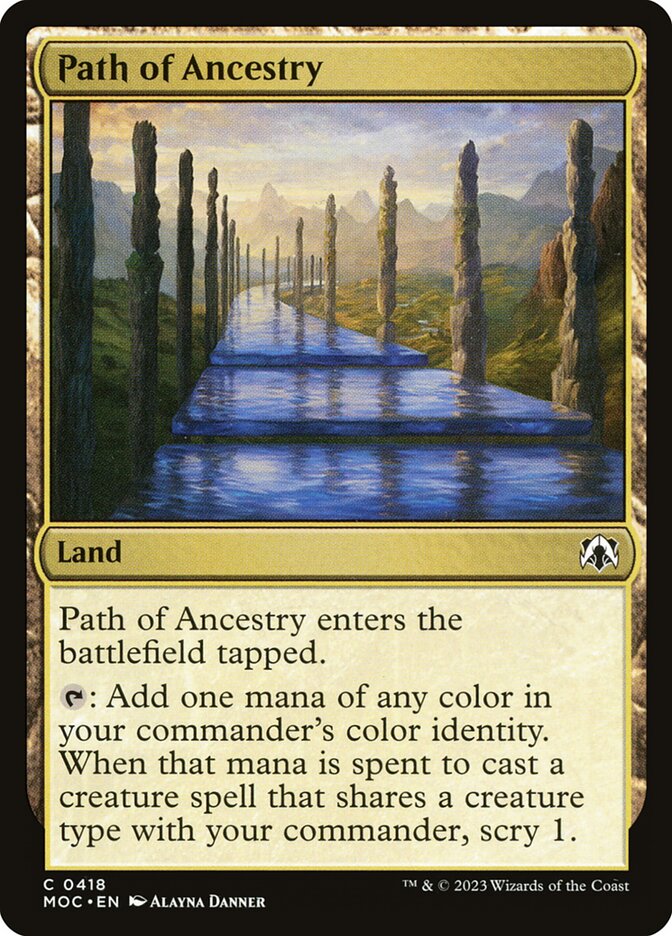 Path of Ancestry (March of the Machine Commander)