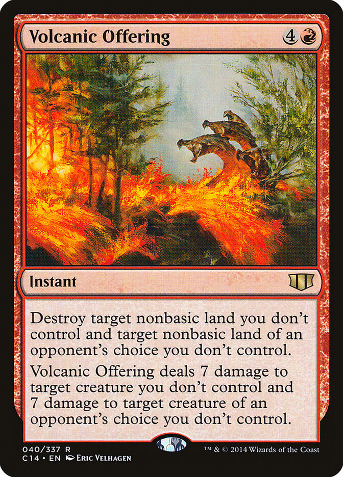 Volcanic Offering (Commander 2014)