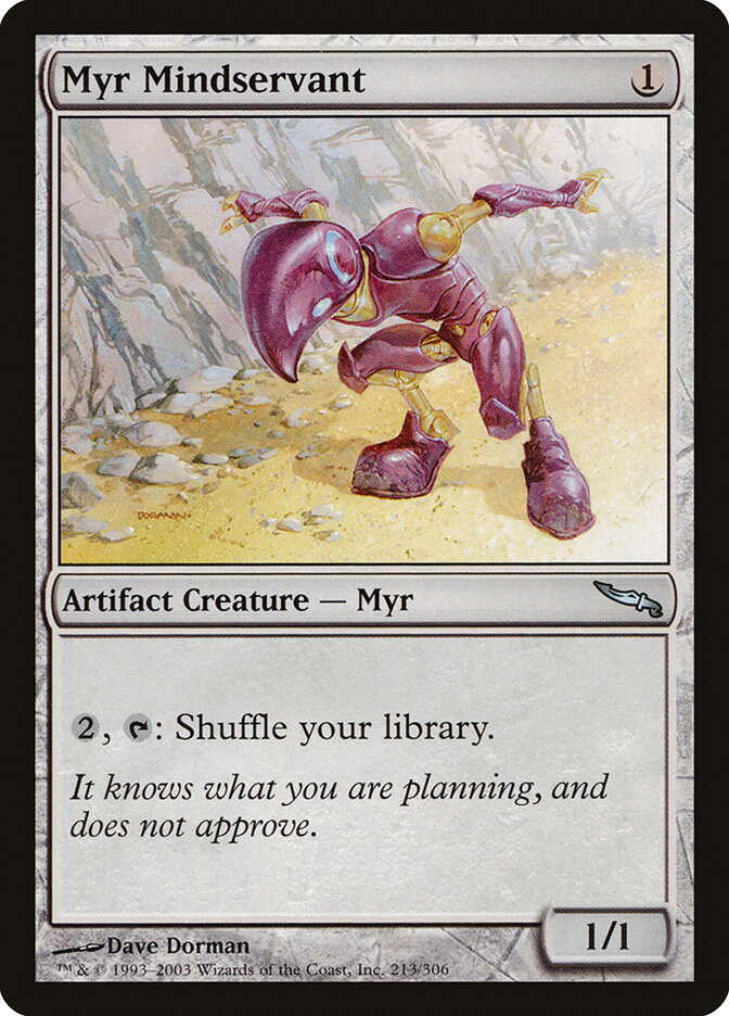 Myr Mindservant (Mirrodin)