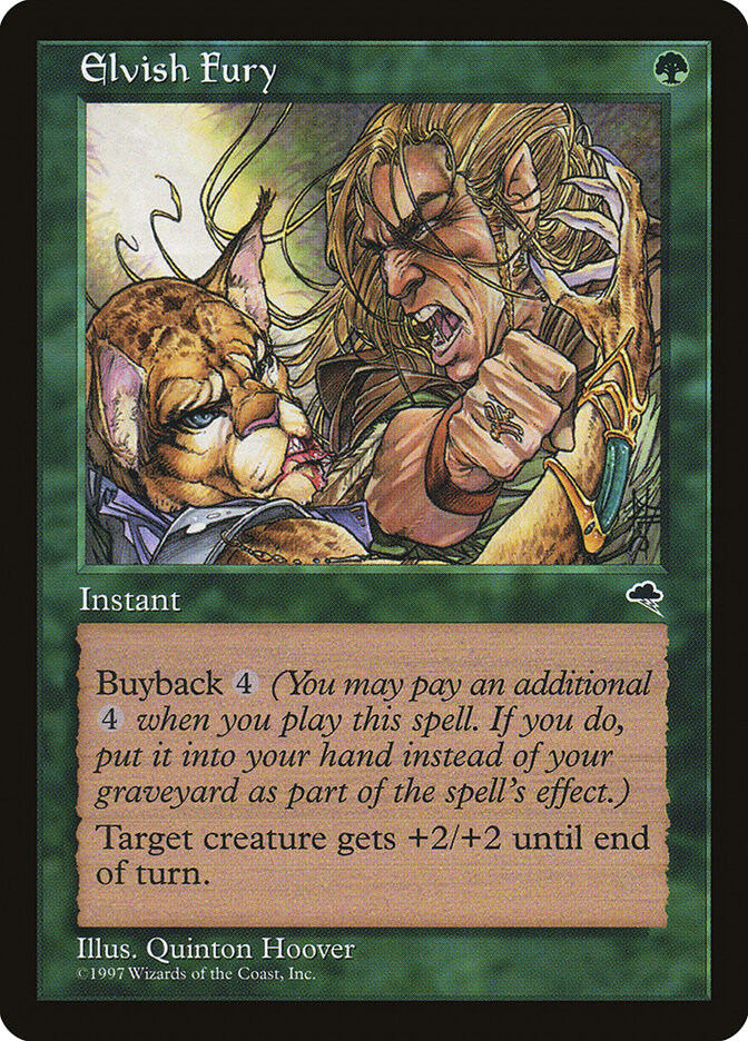 Elvish Fury (Tempest)