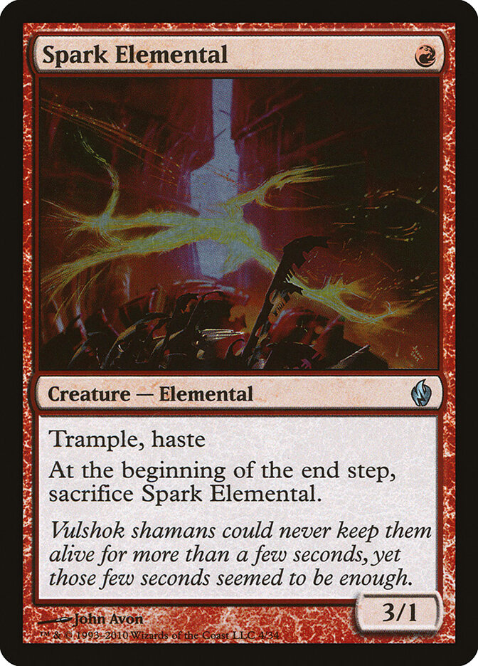 Spark Elemental (Premium Deck Series: Fire and Lightning)