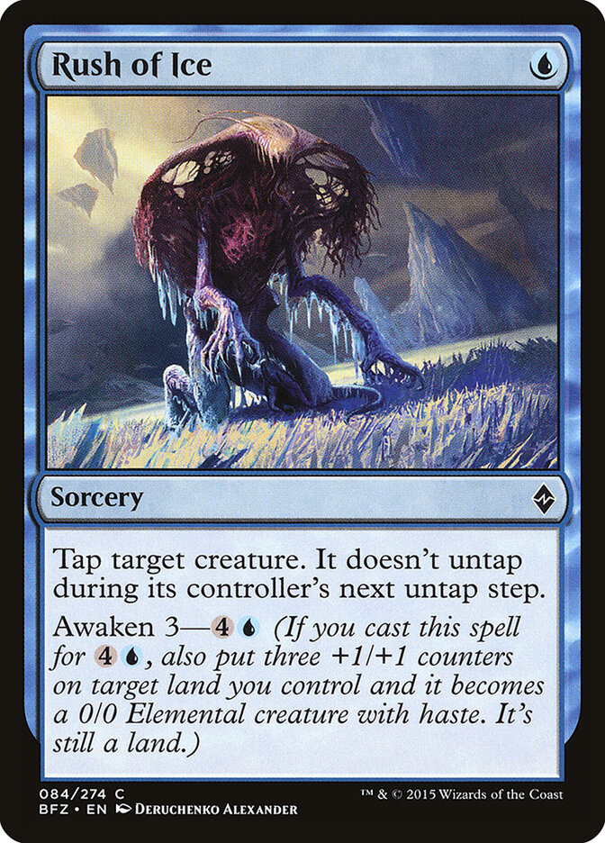 Rush of Ice (Battle for Zendikar)