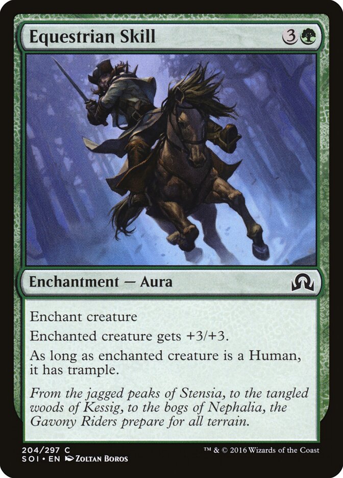 Equestrian Skill (Shadows over Innistrad)