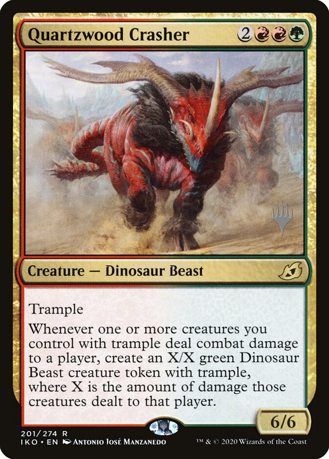 Quartzwood Crasher (Ikoria: Lair of Behemoths Promos)