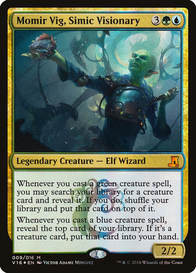 Momir Vig, Simic Visionary (From the Vault: Lore)