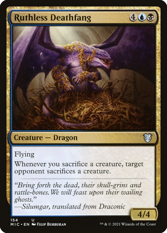Ruthless Deathfang (Midnight Hunt Commander)