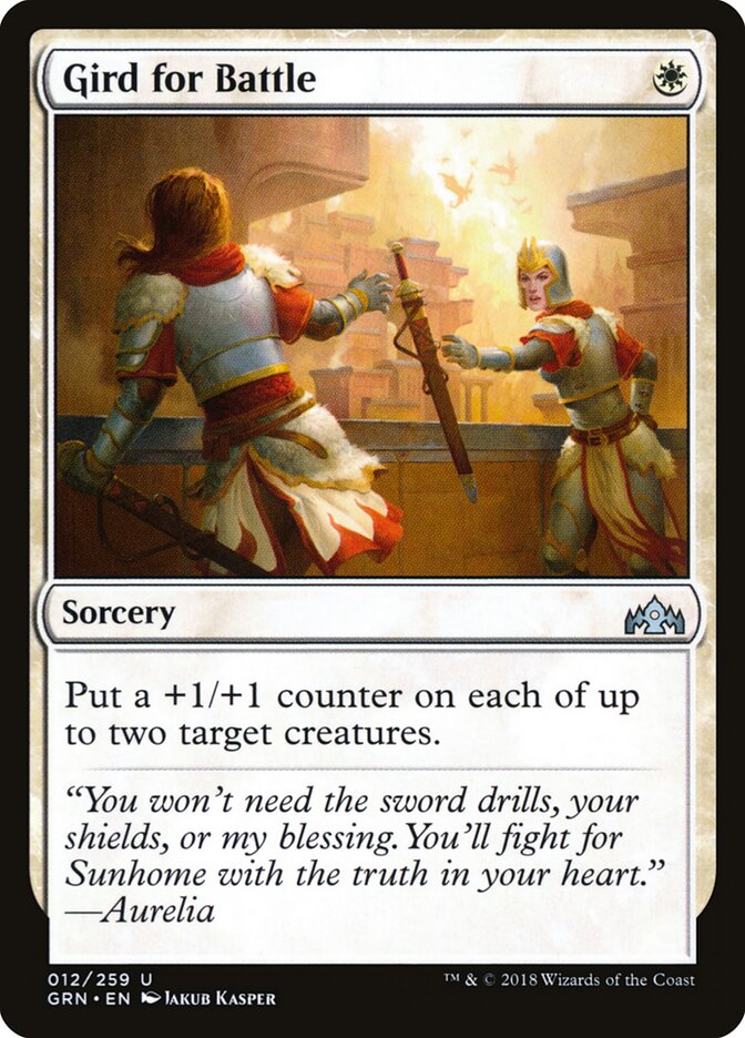 Gird for Battle (Guilds of Ravnica)
