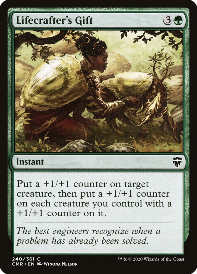 Lifecrafter's Gift (Commander Legends)