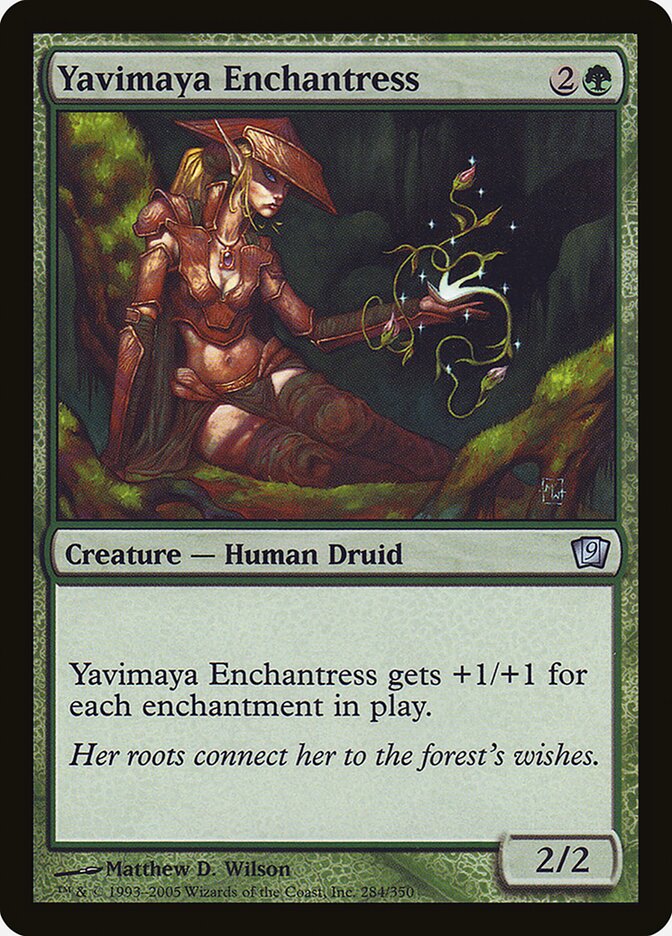 Yavimaya Enchantress (Ninth Edition)