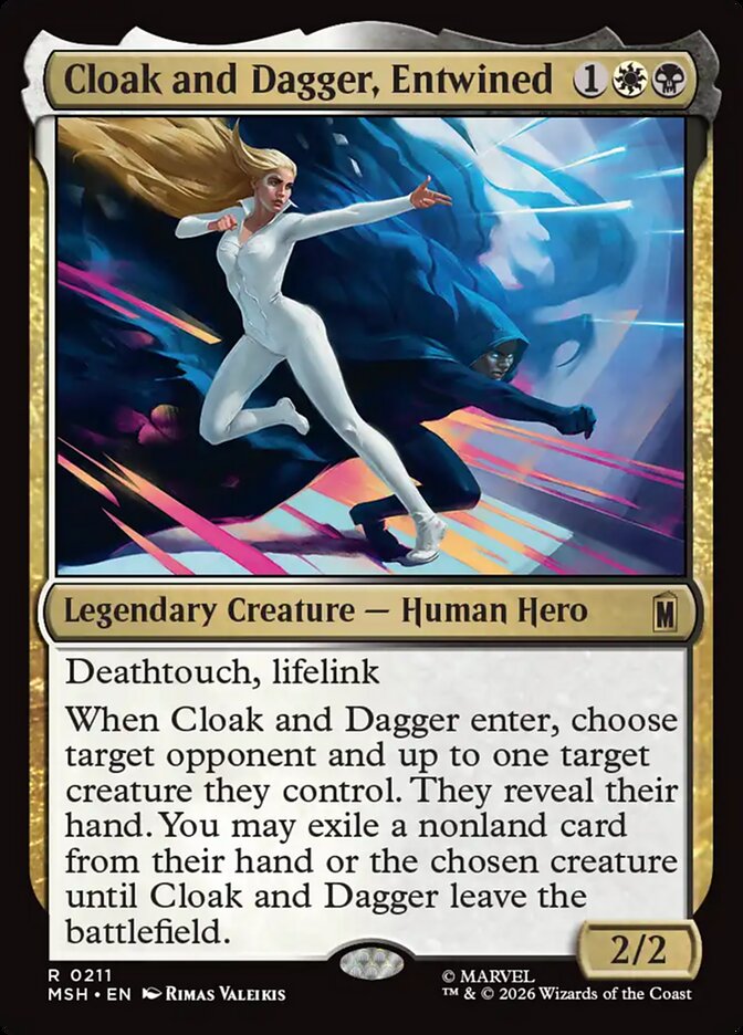 Cloak and Dagger, Entwined (Marvel Super Heroes)