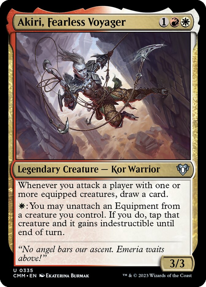 Akiri, Fearless Voyager (Commander Masters)
