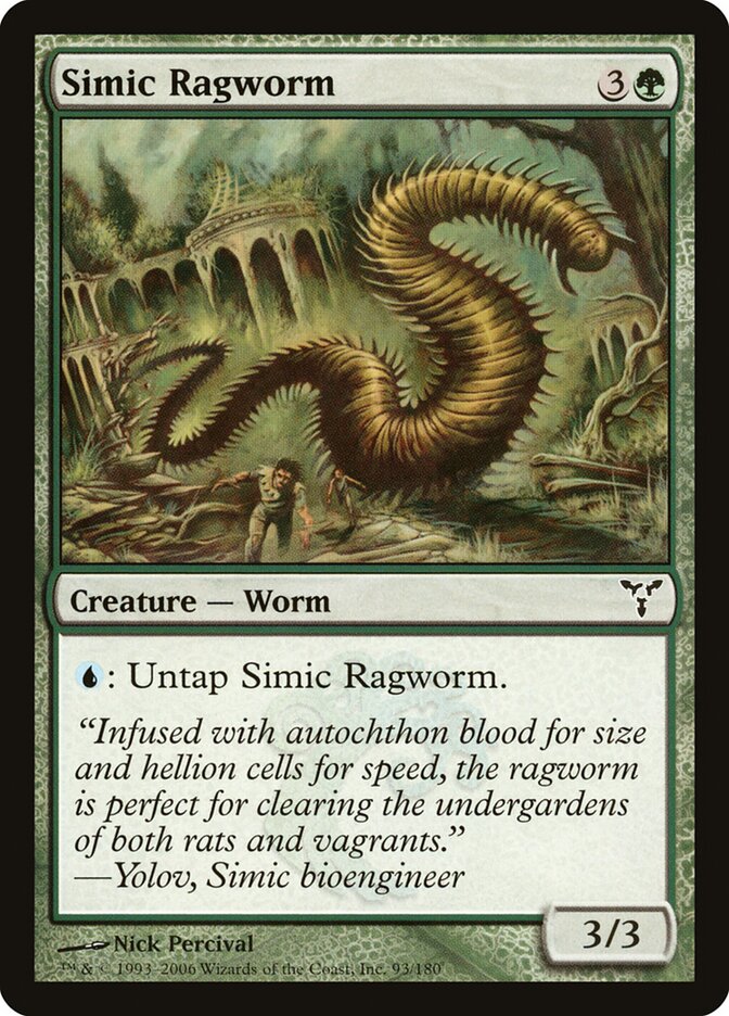 Simic Ragworm (Dissension)