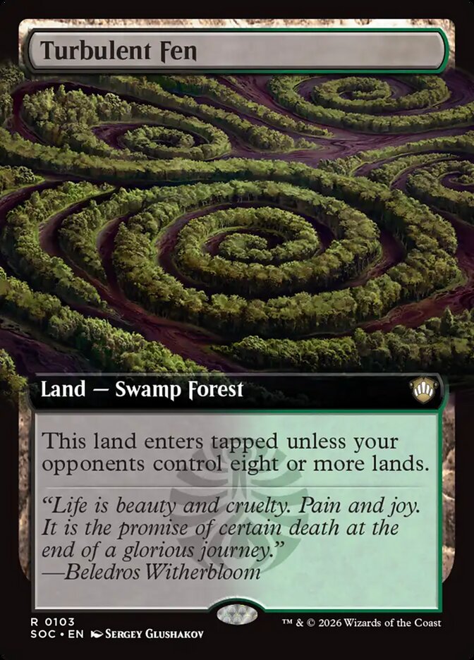 Turbulent Fen (Secrets of Strixhaven Commander)