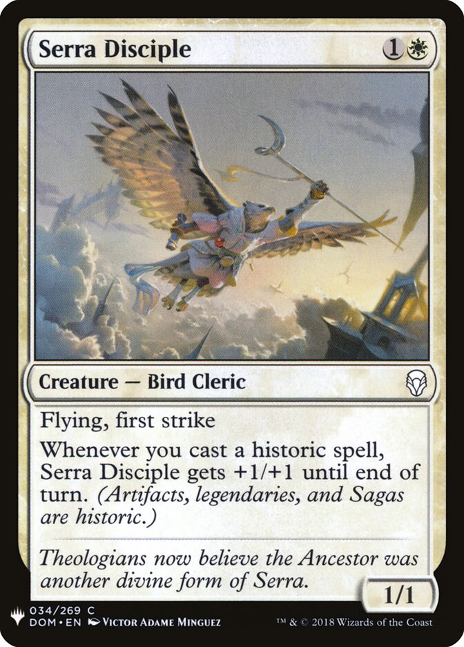 Serra Disciple (The List)
