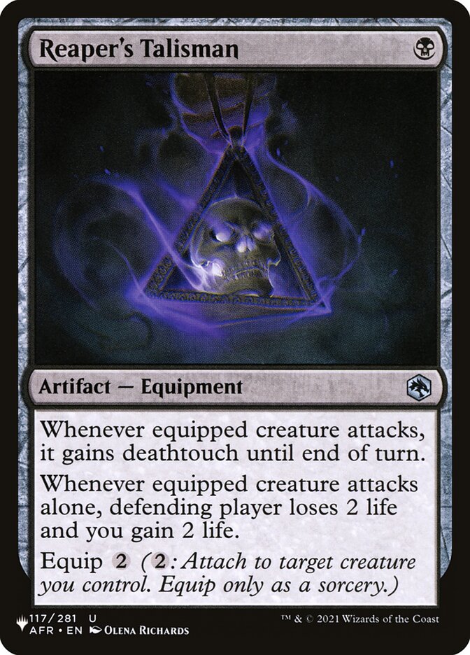 Reaper's Talisman (The List)
