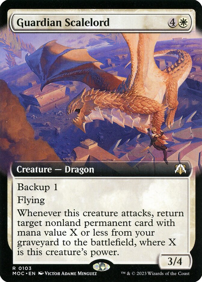 Guardian Scalelord (March of the Machine Commander)