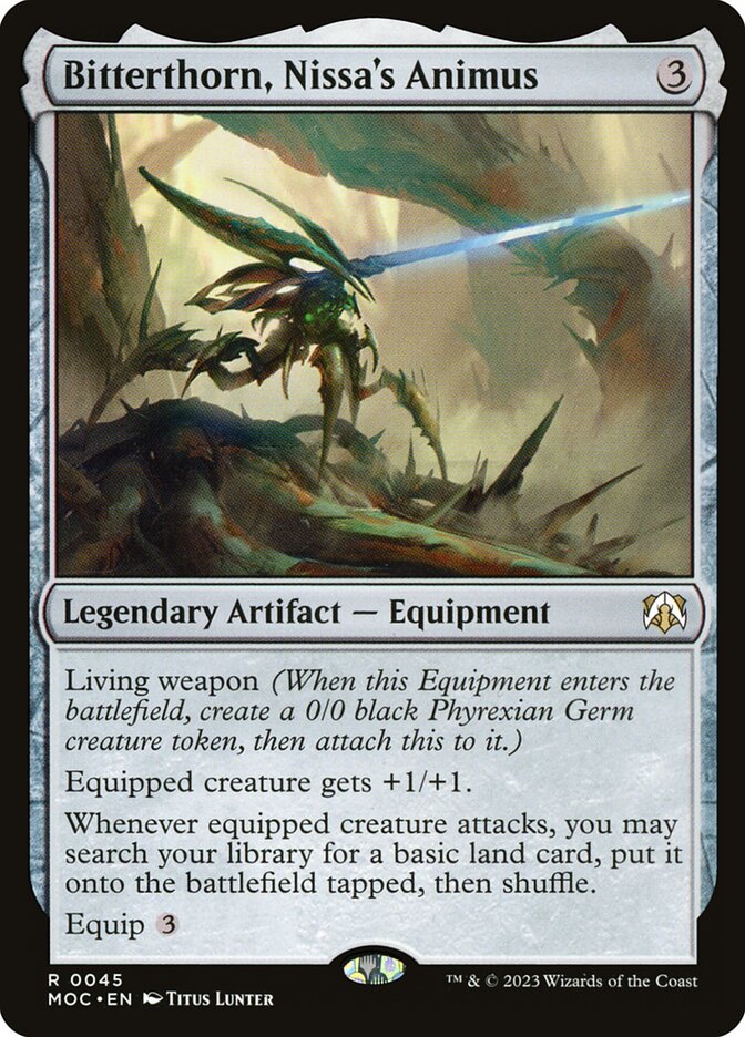 Bitterthorn, Nissa's Animus (March of the Machine Commander)