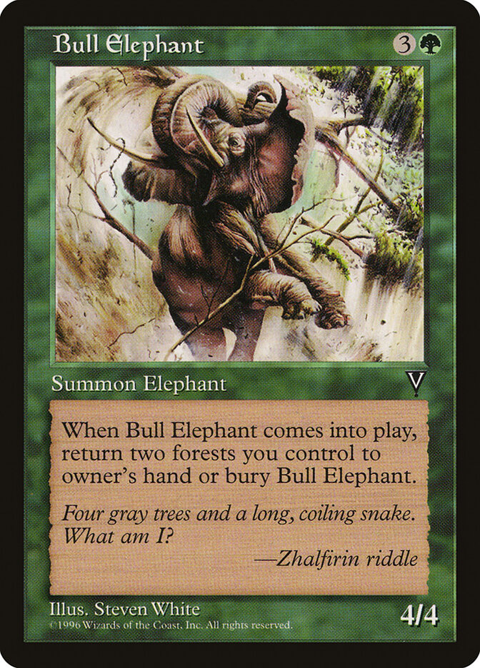 Bull Elephant (Visions)