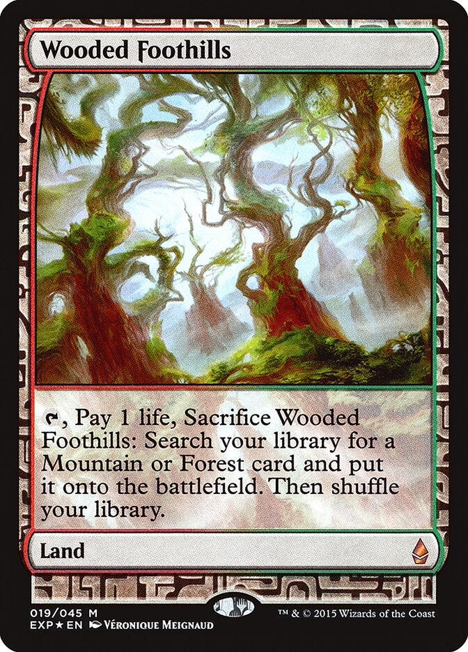 Wooded Foothills (Zendikar Expeditions)