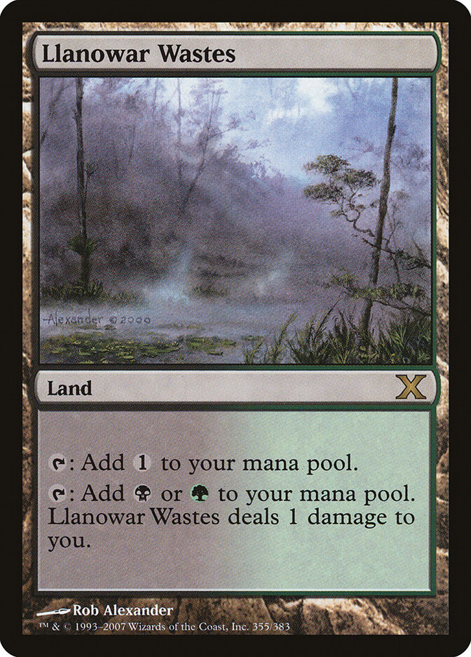 Llanowar Wastes (Tenth Edition)
