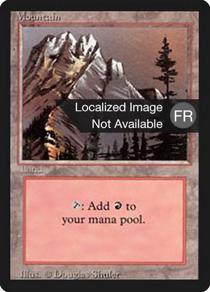 Mountain (Foreign Black Border)