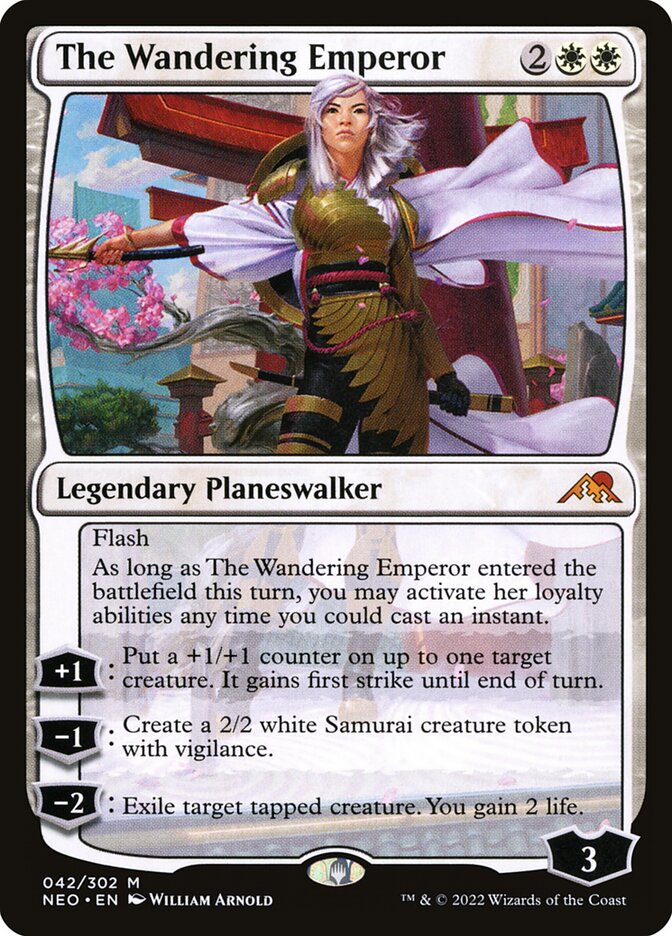 The Wandering Emperor (Kamigawa: Neon Dynasty)