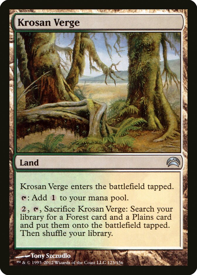 Krosan Verge (Planechase 2012)