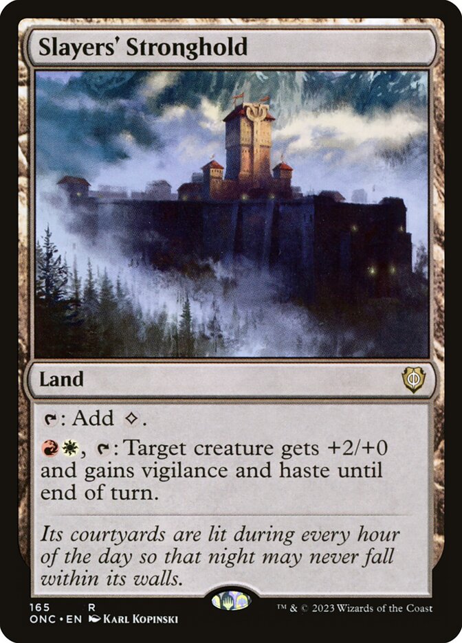 Slayers' Stronghold (Phyrexia: All Will Be One Commander)