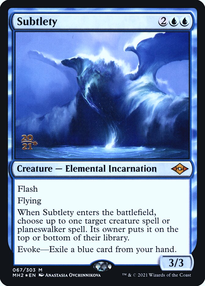 Subtlety (Modern Horizons 2 Promos)