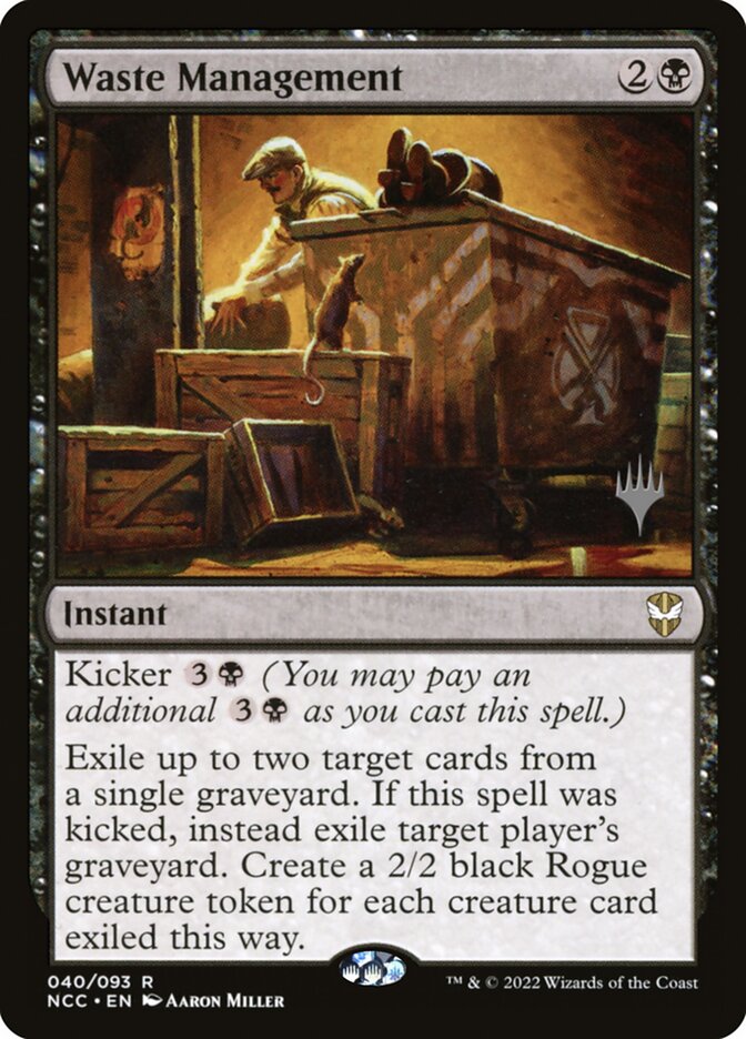 Waste Management (New Capenna Commander Promos)