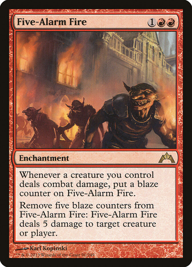 Five-Alarm Fire (Gatecrash)