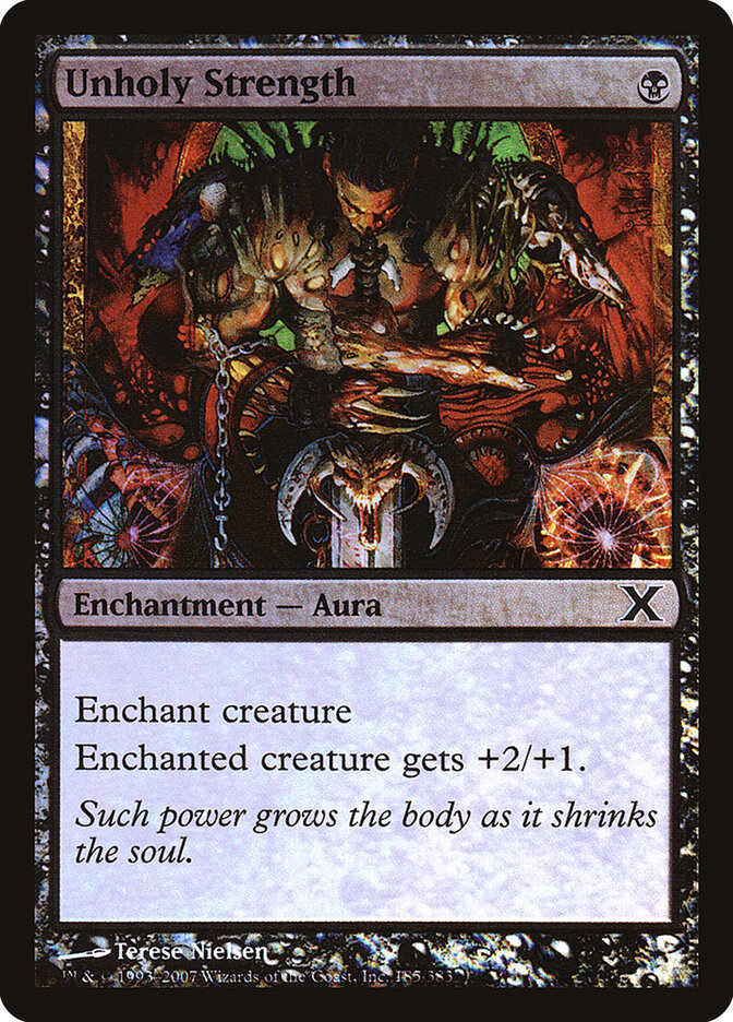 Unholy Strength (Tenth Edition)