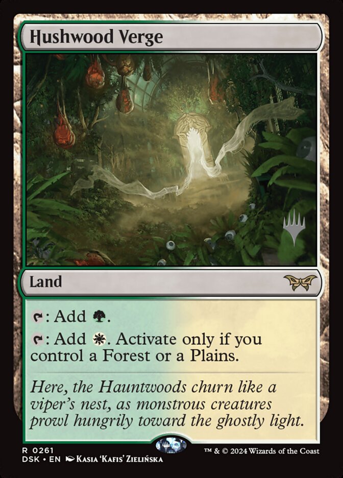 Hushwood Verge (Duskmourn: House of Horror Promos)