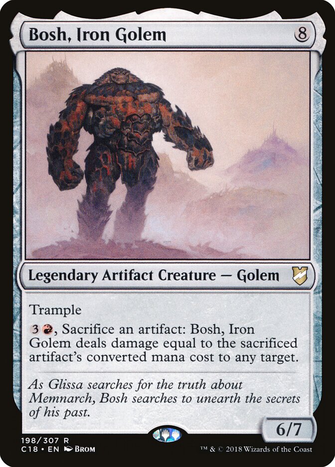 Bosh, Iron Golem (Commander 2018)