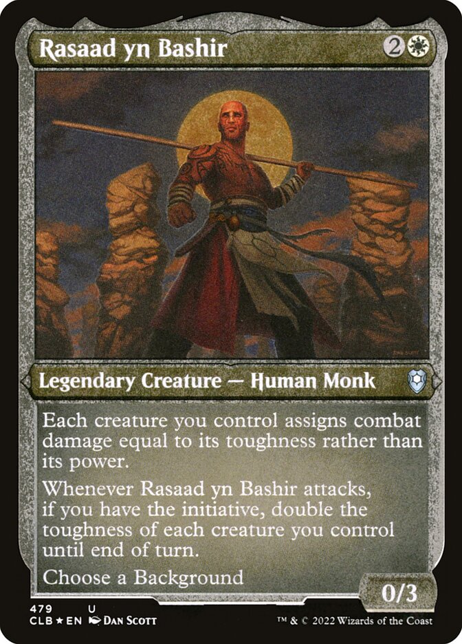 Rasaad yn Bashir (Commander Legends: Battle for Baldur's Gate)
