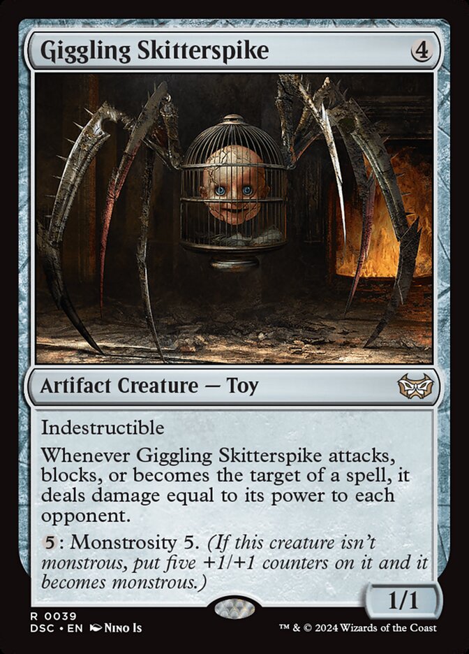 Giggling Skitterspike (Duskmourn: House of Horror Commander)