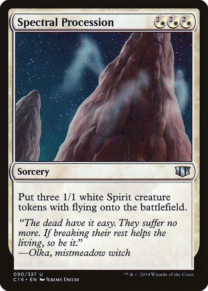 Spectral Procession (Commander 2014)