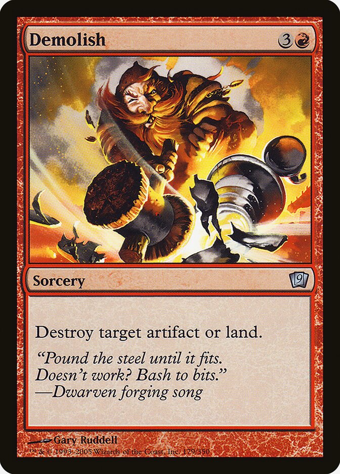 Demolish (Ninth Edition)