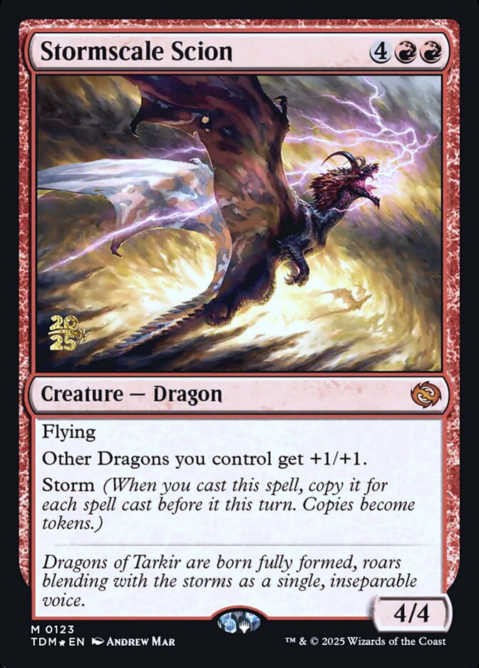 Stormscale Scion (Tarkir: Dragonstorm Promos)
