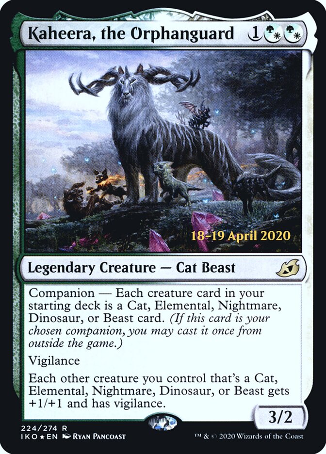 Kaheera, the Orphanguard (Ikoria: Lair of Behemoths Promos)