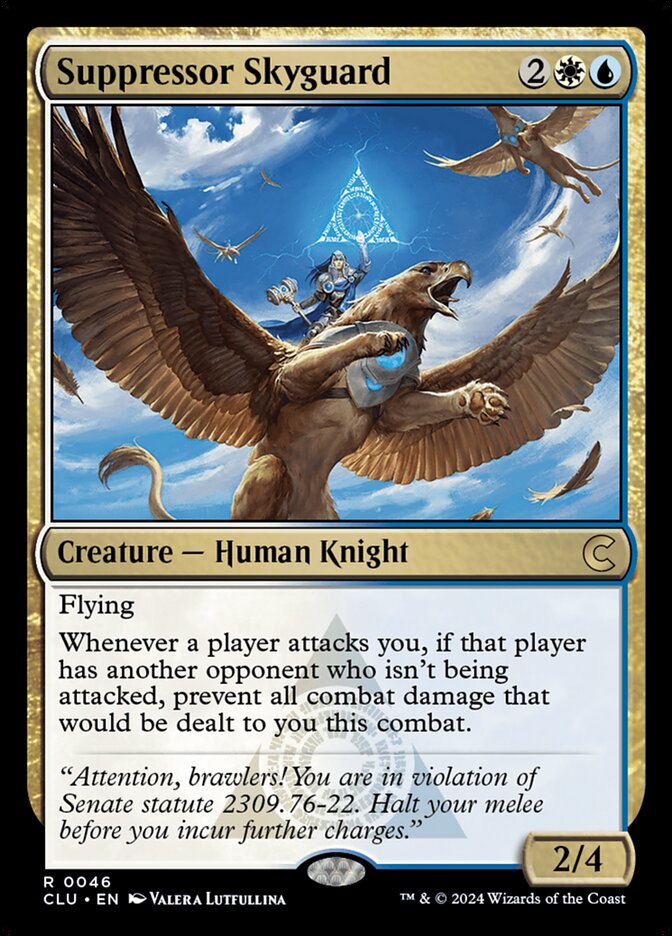 Suppressor Skyguard (Ravnica: Clue Edition)