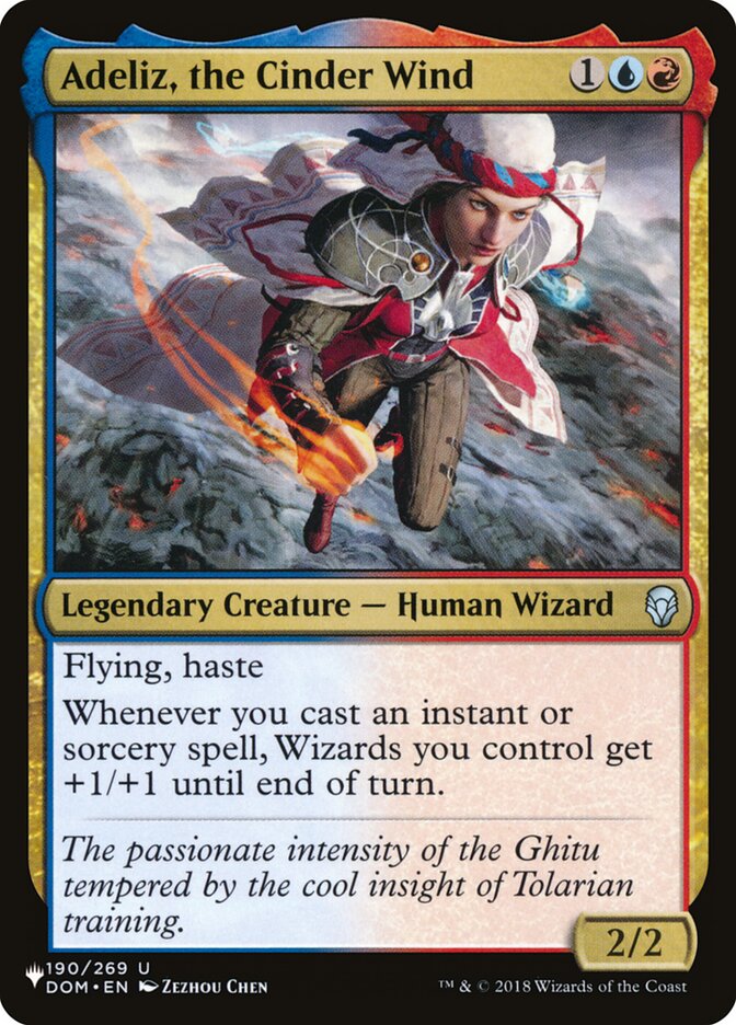 Adeliz, the Cinder Wind (The List)